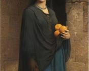 查尔斯扎卡里兰德勒 - Woman With Oranges